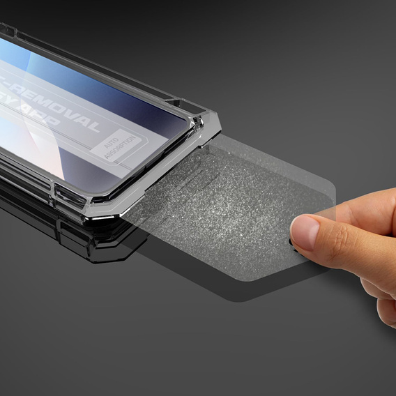 Szkło hartowane do iPhone 17 Pro, ERBORD na ekran z aplikatorem - 2 sztuki