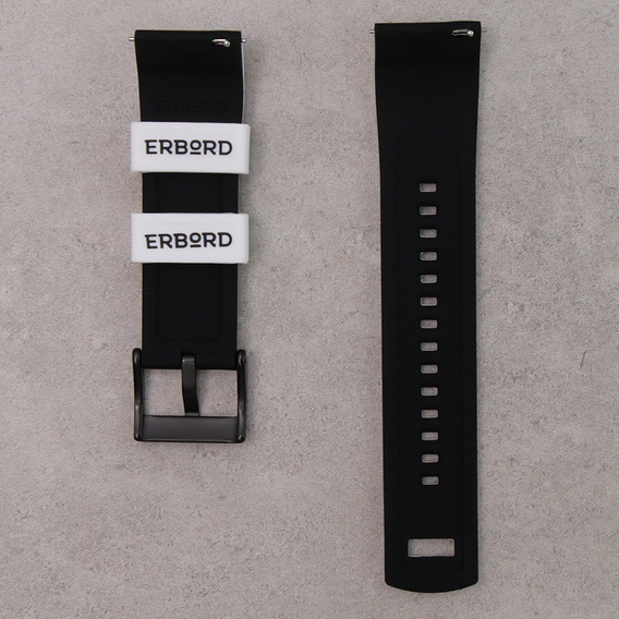 ERBORD Universal 22mm Silicone Strap.