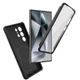 Case for Samsung Galaxy S24 Ultra, ERBORD Rugged MagSafe Case , black (two frames)