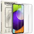 2x Tempered Glass for Samsung Galaxy A52 / A52s, ERBORD 9H Hard Glass for phone screen