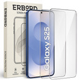 2x Szkło Hartowane do Samsung Galaxy S24/S25, ERBORD 9H Hard Glass, szybka
