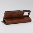Case for Motorola Moto G73, ERBORD Vintage, wallet with flap, brown