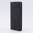 Case for Samsung Galaxy S23, ERBORD Vintage, wallet with flap, black