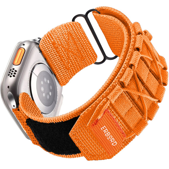 ERBORD Runner Nylon Strap for Apple Watch 1/2/3/4/5/6/7/8/9/SE/ULTRA/ULTRA 2 42/44/45/49MM