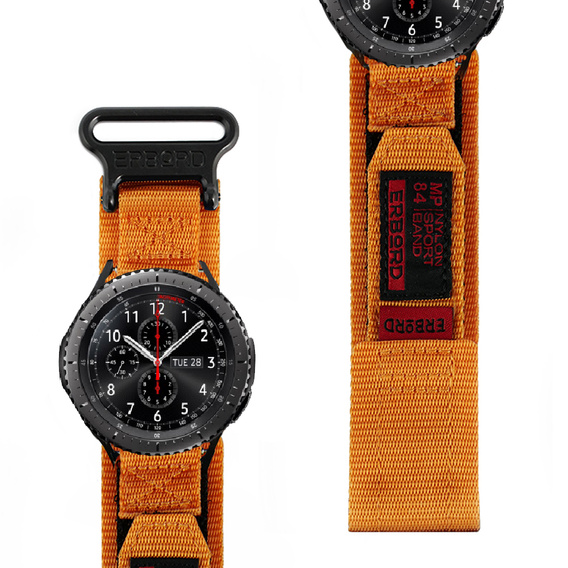 Pasek Nylonowy ERBORD MP84 Uniwersalny 22mm, Pomarańczowy