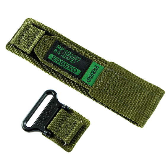 Pasek Nylonowy ERBORD MP84 Uniwersalny 20mm, Zielony