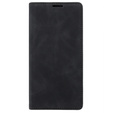 Case for Motorola Edge 40 Neo, ERBORD Vintage, wallet with flap, black