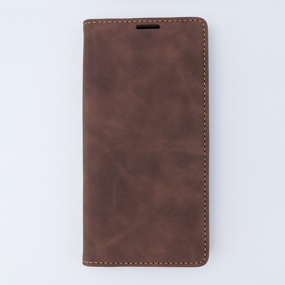 Case for Motorola Moto G13/ G23 4G, ERBORD Vintage, wallet with flap, coffee