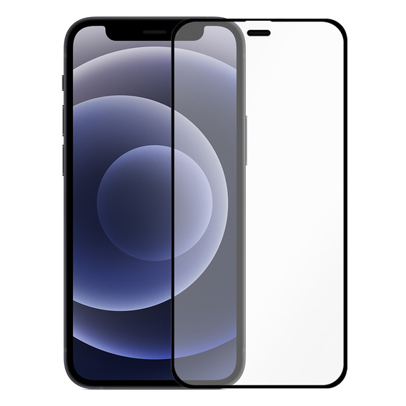 2x Tempered Glass for iPhone 12 Mini, ERBORD Easy App Full Screen Protector