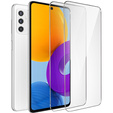 2x Tempered Glass for Samsung Galaxy M52, ERBORD 9H Hard Glass for phone screen