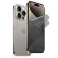 2x Privatization Film for iPhone 15 Pro, ERBORD Anti-Spy Hydrogel Film