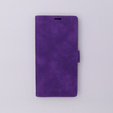 Case for Samsung Galaxy S24 Ultra, ERBORD Vintage, wallet with flap, purple