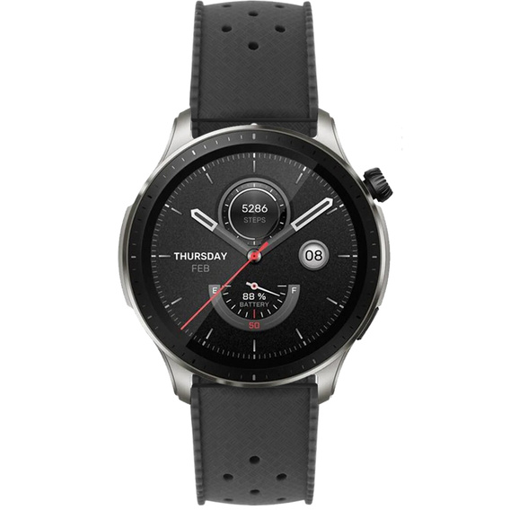 Pasek Silikonowy ERBORD Uniwersalny 22mm, Tropic, czarny / czarna klamra