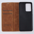 Case for Xiaomi 13 lite, ERBORD Vintage, wallet with flap, brown