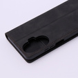 Case for Realme C55, ERBORD Vintage, wallet with flap, black