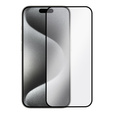 2x Tempered Glass for iPhone 15 Pro, ERBORD 3D full display