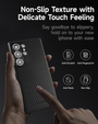 Case for Samsung Galaxy S24 Ultra, ERBORD Full Kevlar, for MagSafe, black