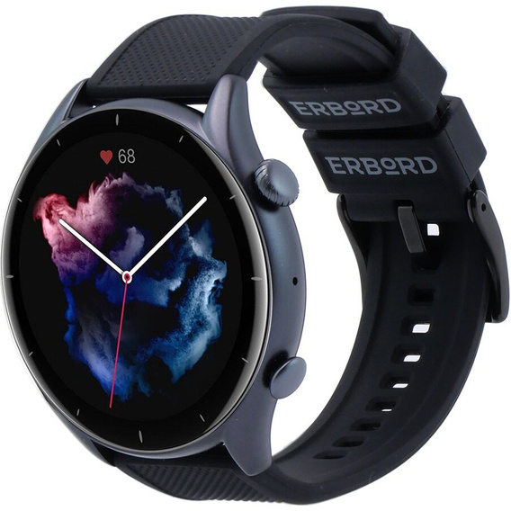 ERBORD Universal 22mm Silicone Strap.