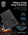 Case for Samsung Galaxy S24 Ultra, ERBORD Full Kevlar, for MagSafe, black