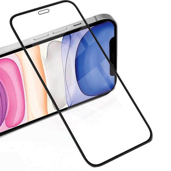 2x Tempered Glass for iPhone XR / 11, ERBORD 3D full display