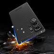 Case for Samsung Galaxy S25 Ultra, ERBORD Full Kevlar, for MagSafe, black