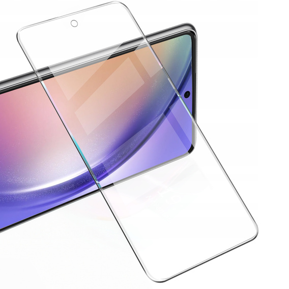 2x Tempered Glass for Samsung Galaxy A54 5G, ERBORD 9H Hard Glass for phone screen