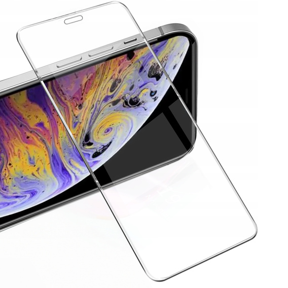 2x Szkło Hartowane do iPhone X/XS, ERBORD 9H Hard Glass, szybka
