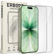 2x Tempered Glass ERBORD 9H Hard Glass for phone screen for iPhone 17 Pro/17/16 Pro