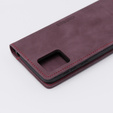 Case for Motorola Moto E13 4G, ERBORD Vintage, wallet with flap, red