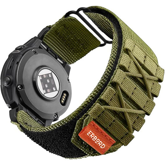 ERBORD Runner Quickfit Nylon Strap for Garmin Fenix 5X/6X/6X PRO/7X