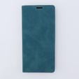 Case for Xiaomi Redmi Note 12 4G, ERBORD Vintage, wallet with flap, blue