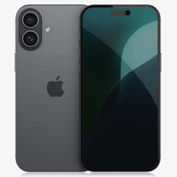 2x Szkło Hartowane prywatyzujące do iPhone 16, ERBORD 9H Easy App Anti-Peep