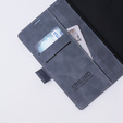 Case for Samsung Galaxy S23 Ultra, ERBORD Vintage, wallet with flap, green