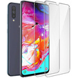 2x Tempered Glass for Samsung Galaxy A70, ERBORD 9H Hard Glass for phone screen
