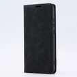 Case for Oppo A78 4G, ERBORD Vintage, wallet with flap, black