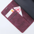 Case for Motorola Moto G53, ERBORD Vintage, wallet with flap, red