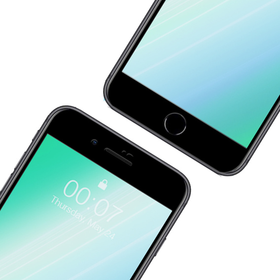 2x Tempered Glass for iPhone 7 Plus/8 Plus, ERBORD 3D full display