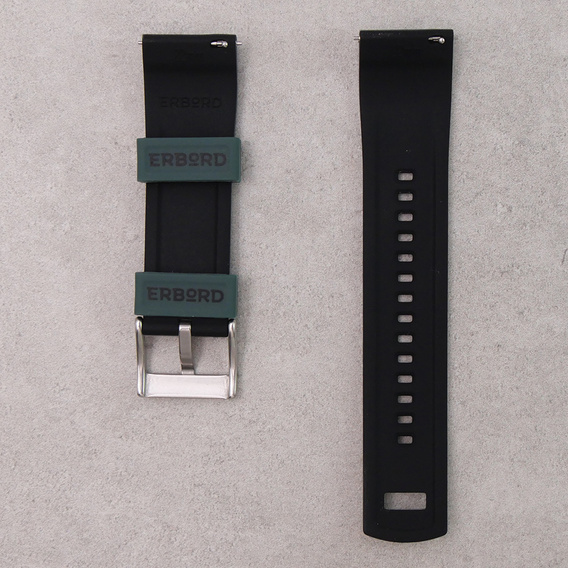 ERBORD Universal 22mm Silicone Strap.