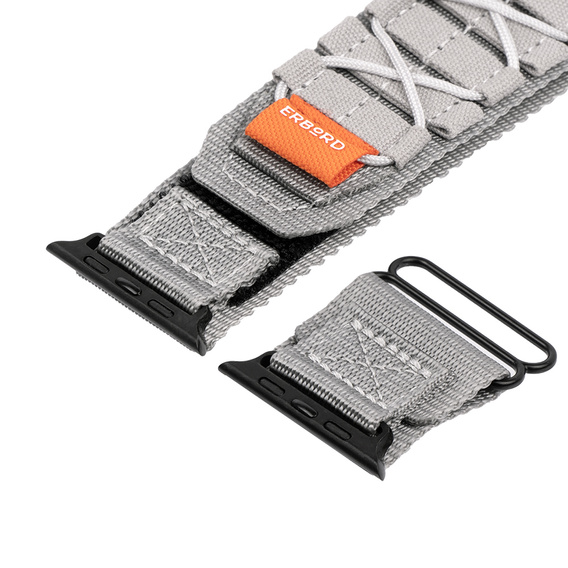 ERBORD Runner Nylon Strap for Apple Watch 1/2/3/4/5/6/7/8/9/SE/ULTRA/ULTRA 2 42/44/45/49MM