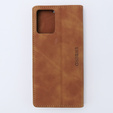 Case for Motorola Moto G53, ERBORD Vintage, wallet with flap, brown