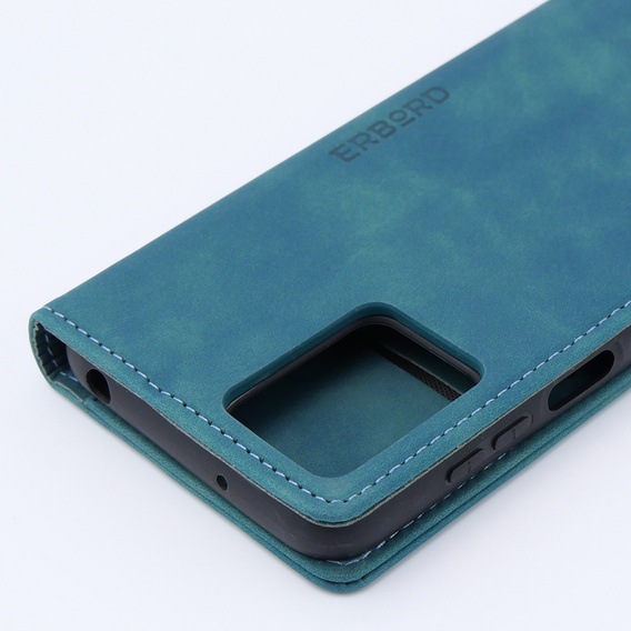 Case for Motorola Moto G13/ G23 4G, ERBORD Vintage, wallet with flap, blue