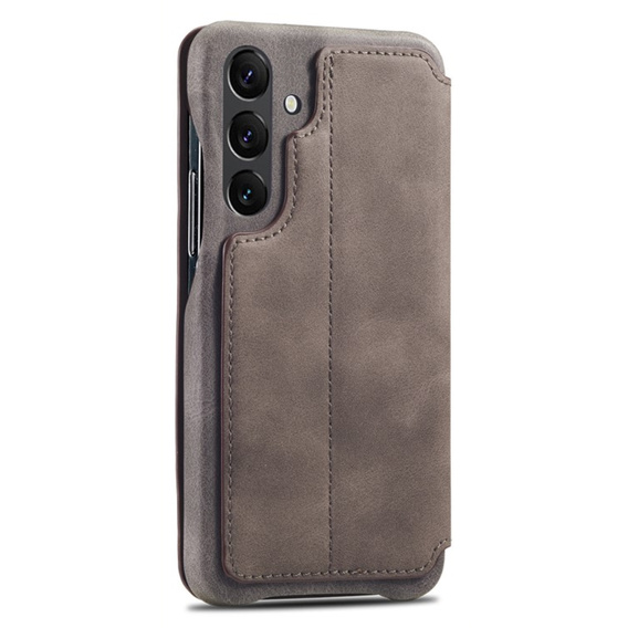 Etui z klapką do Samsung Galaxy A54, ERBORD Retro, brązowe