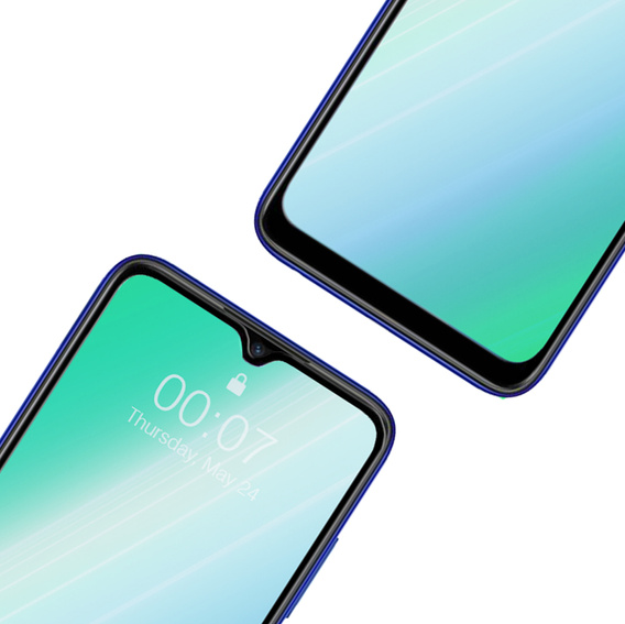 2x Tempered Glass for Xiaomi Redmi Note 8 Pro, ERBORD 3D full display
