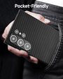 Case for Samsung Galaxy S24 Ultra, ERBORD Full Kevlar, for MagSafe, black