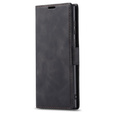 Case for Samsung Galaxy S24 Ultra, ERBORD Vintage, wallet with flap, black