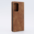 Case for Xiaomi 13 lite, ERBORD Vintage, wallet with flap, brown