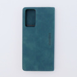 Case for Xiaomi Redmi Note 12S, ERBORD Vintage, wallet with flap, blue
