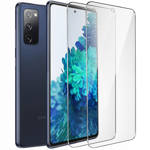 2x Szkło Hartowane do Samsung Galaxy S20 FE, ERBORD 9H Hard Glass, szybka