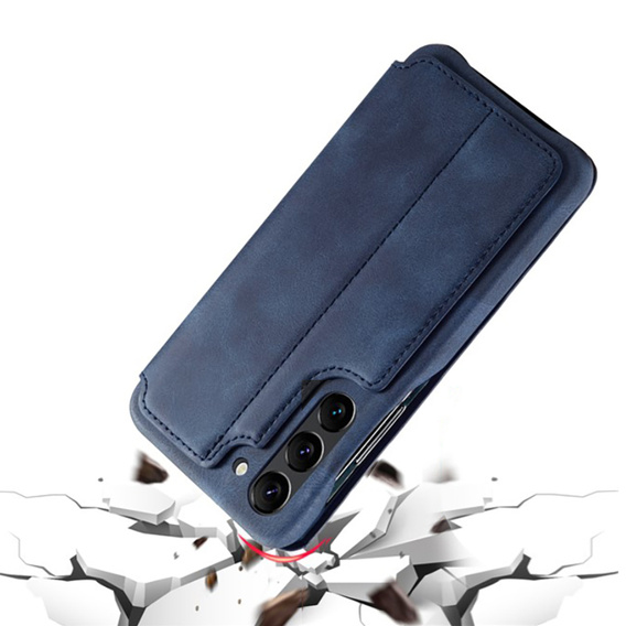 Flip case for Samsung Galaxy S23, ERBORD Retro, blue