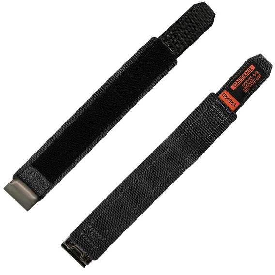 Pasek Nylonowy ERBORD MP84 Quickfit do Garmin Fenix 5X/6X/6X PRO/7X, Czarny, Rozmiar S/M